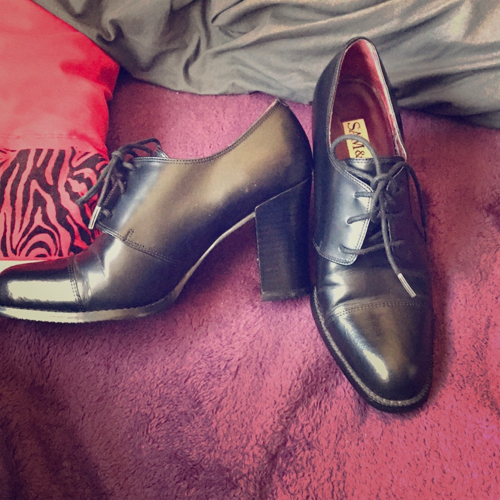 Sam AND LIBBY CUTE HEELED DRESS SHOES